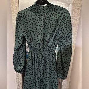 Green Polka Dot Dress